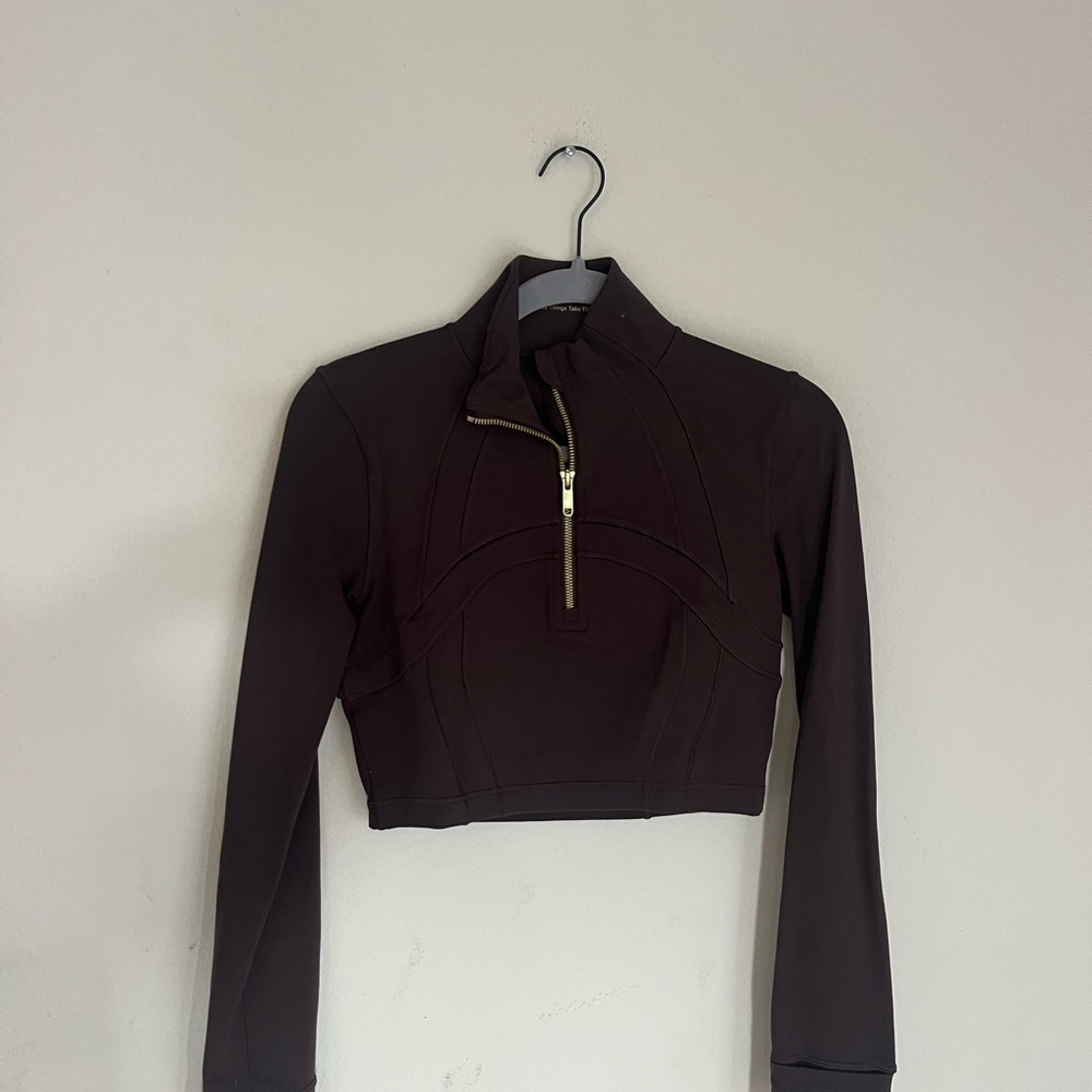 Define Ultra Cropped 1/2 Zip